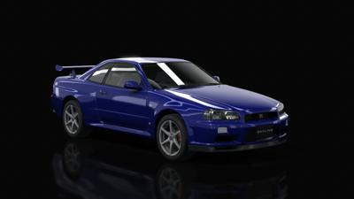 Nissan Skyline GT-R Series I Limited Color Midnight Purple III '00 (R34)