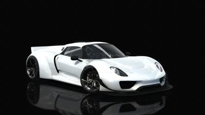 Porsche 918 Spyder widebody