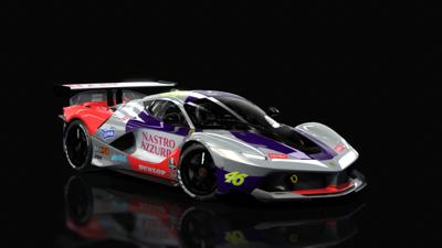 Ferrari FXX tributo F50GT Car Mod Assetto World