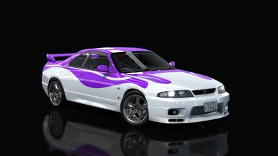 Nissan R33 Fast and Furious Tokyo Drift girl