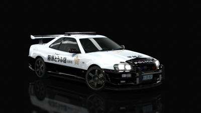 Nissan Skyline R34 Police ADH