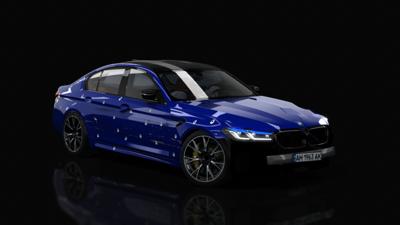 Marina Bay Blue metallic