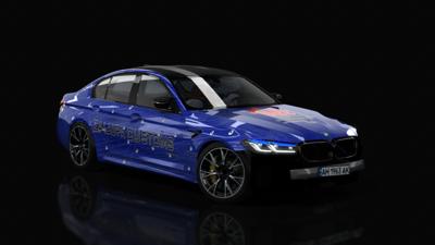 Marina Bay Blue metallic NECRO