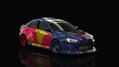 Mitsubishi LanEvo X Drift S3
