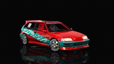 Honda Civic EF9 KANJO MR5