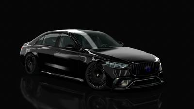 Mercedes S63 Brabus 700 2023 | Sayrx Blacked-out Specs