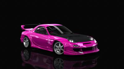 Mazda RX-7 FD3S AbFlug GT-C "Pink Spider"