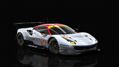 2020 #54 AF Corse ELMS