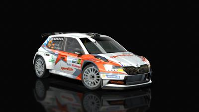 M_ Koch Skoda Fabia R5 Niederösterreich Rallye 2018