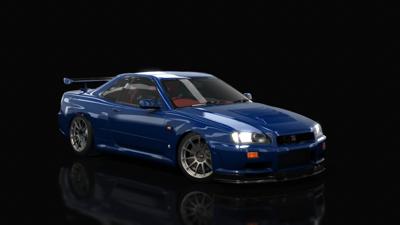 Nissan Skyline GTR R34 SP1500 | Car Mod | Assetto World
