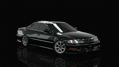 Black green metallic