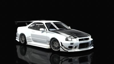 Nissan Skyline GT-R R34 V-Spec Sunline Racing
