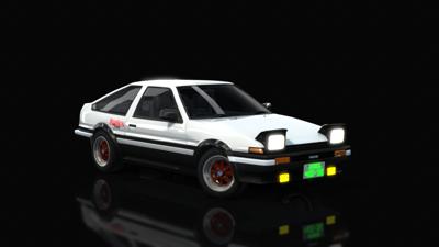 Touge Workshhop Toyota Sprinter Trueno AE86 RedSun spec