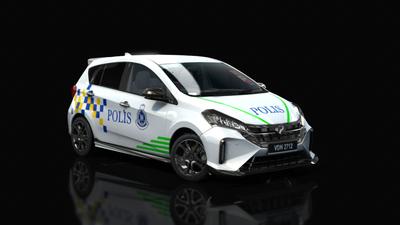 Polis Myvi Type R Test