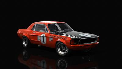 Ford Mustang Hardtop 302 1968 ABB Trans-AM 