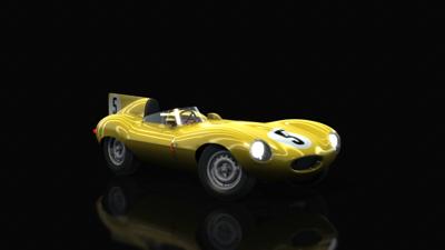 Jaguar'D'Type 1955