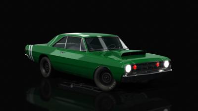 Dark Green W White stripe