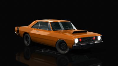 1968 Dodge Dart Hood scoop