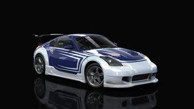 Nissan 350Z Tea Hair Fast and Furious Tokyo Drift