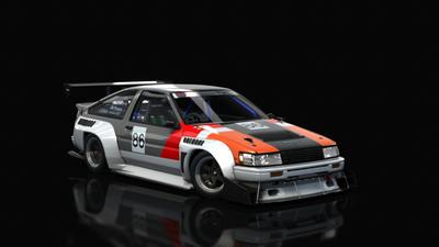 Toyota Corolla Levin AE86 N2 Car Factory Japan
