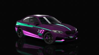 Initial G Dark Purple