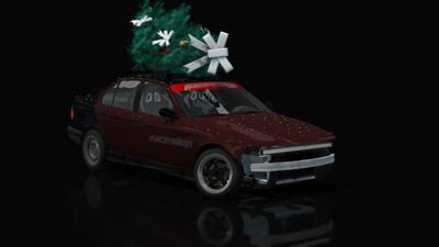 BMW E36 325i Kevin Piskolty - Practice car - Christmas Edition Milu Works