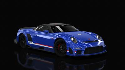 Blue Black Rims