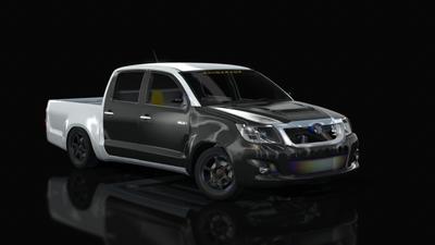 Toyota Hilux Vigo Champ หัวดำไม่คลีน