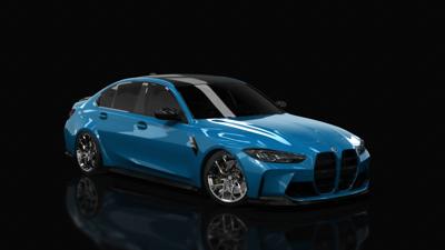 Rocks Blue Metallic