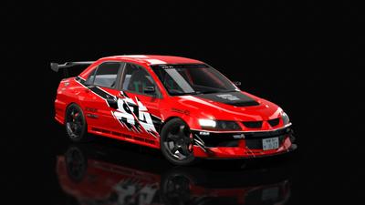 Mitsubishi Lancer Evolution Sean Fast and Furious Tokyo Drift