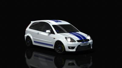 12_Frozen_White - Blue Stripes