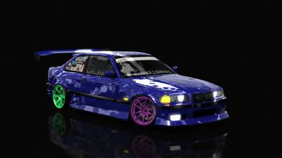 BMW E36 Coupe low budget drift