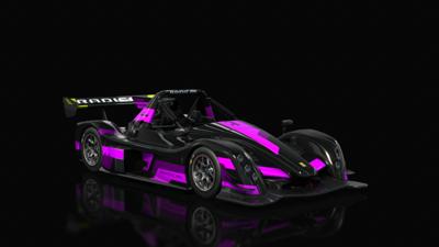Pink Purple on Black