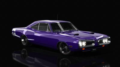 Purple - white stripes