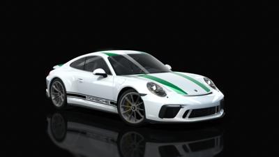05_Carrara_White_Green_Stripes_Silver_Rims