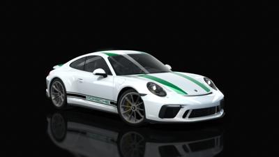 05_Carrara_White_Green_Stripes_and_Letters_Silver_Rims