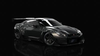 Nissan GT-R35 Rocket bunny By HitachiMedia & BucketRain