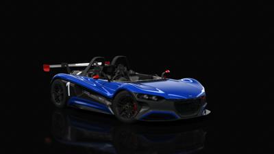 Sporty Blue Metallic