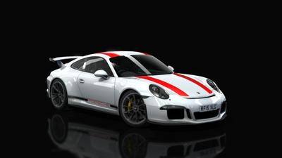 09 White Red Stripe