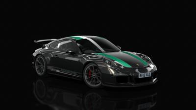 13 Black Green Stripe