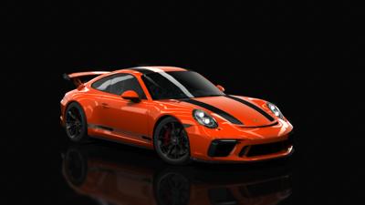 17 Lava Orange Black Stripe