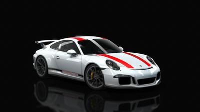 09 White Red Stripe