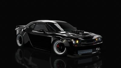 Dodge Challenger SRT8 muscles