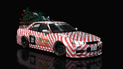 Nissan Skyline ER34 Type-R J-Side Tayboost Christmas!
