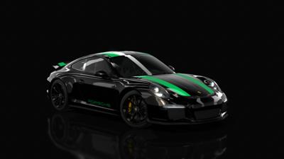 40_Jet Black Metallic C9X - Green 2D8 - Black
