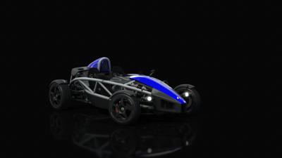 Sporty Blue Metallic