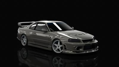 Nissan Skyline GT-R (BNR34) ABFLUG