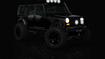 black on black