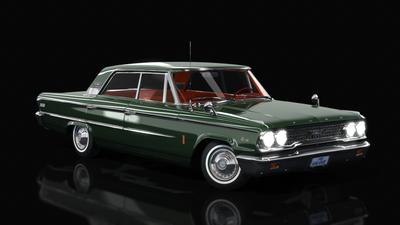 Ford Galaxie 500 4-door (LHD) 1963