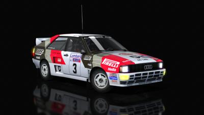 Audi Quattro A2 GrB GRAVEL